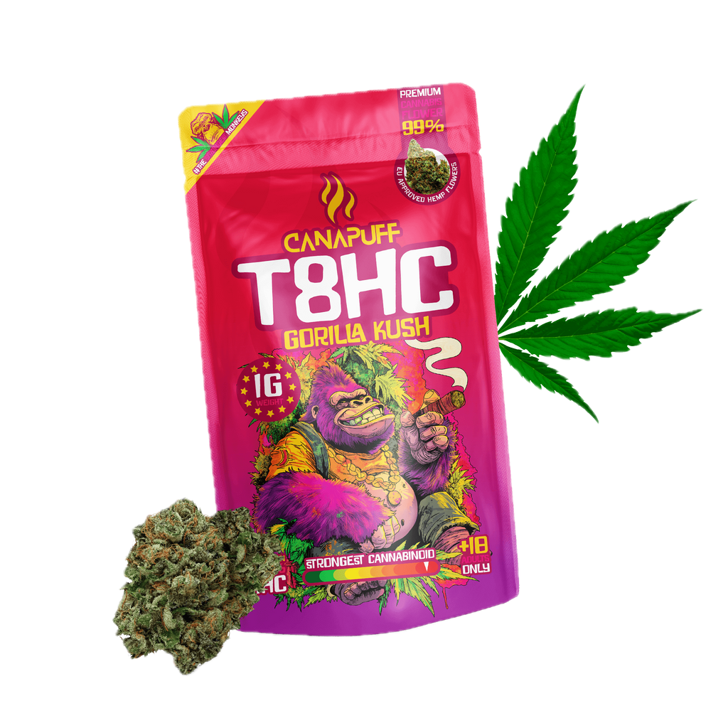T8HC Flowers Gorilla Kush 99%