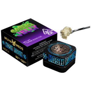 Garlic Jelly Muha Meds Hash Rosin | Indica