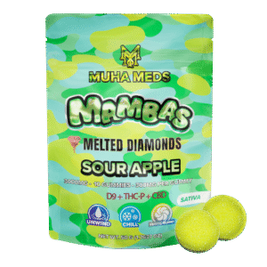 Muha Meds Sour Apple Gummies | 3000 MG – Sativa