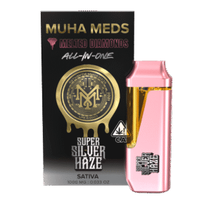 Super Silver Haze Muha Meds Disposable Melted Diamonds | Sativa
